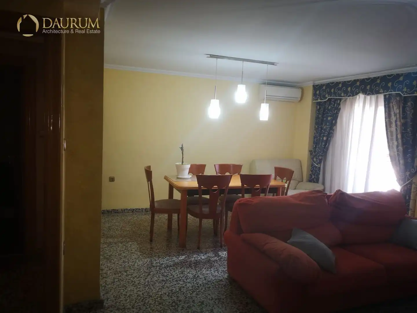 Dining room of Flat for sale in Cheste  with Air Conditioner, Terrace and Furnished