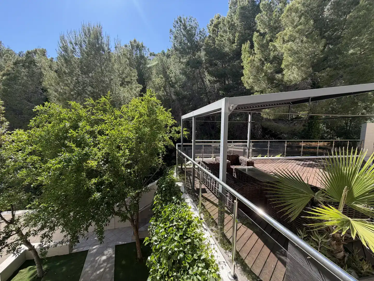 Terrassa de Casa o xalet en venda en Altea amb Aire condicionat, Piscina i Balcó