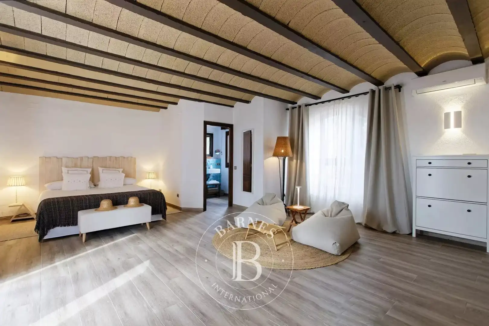 Bedroom of Houses for sale in Vilobí del Penedès  with Air Conditioner, Heating and Swimming Pool