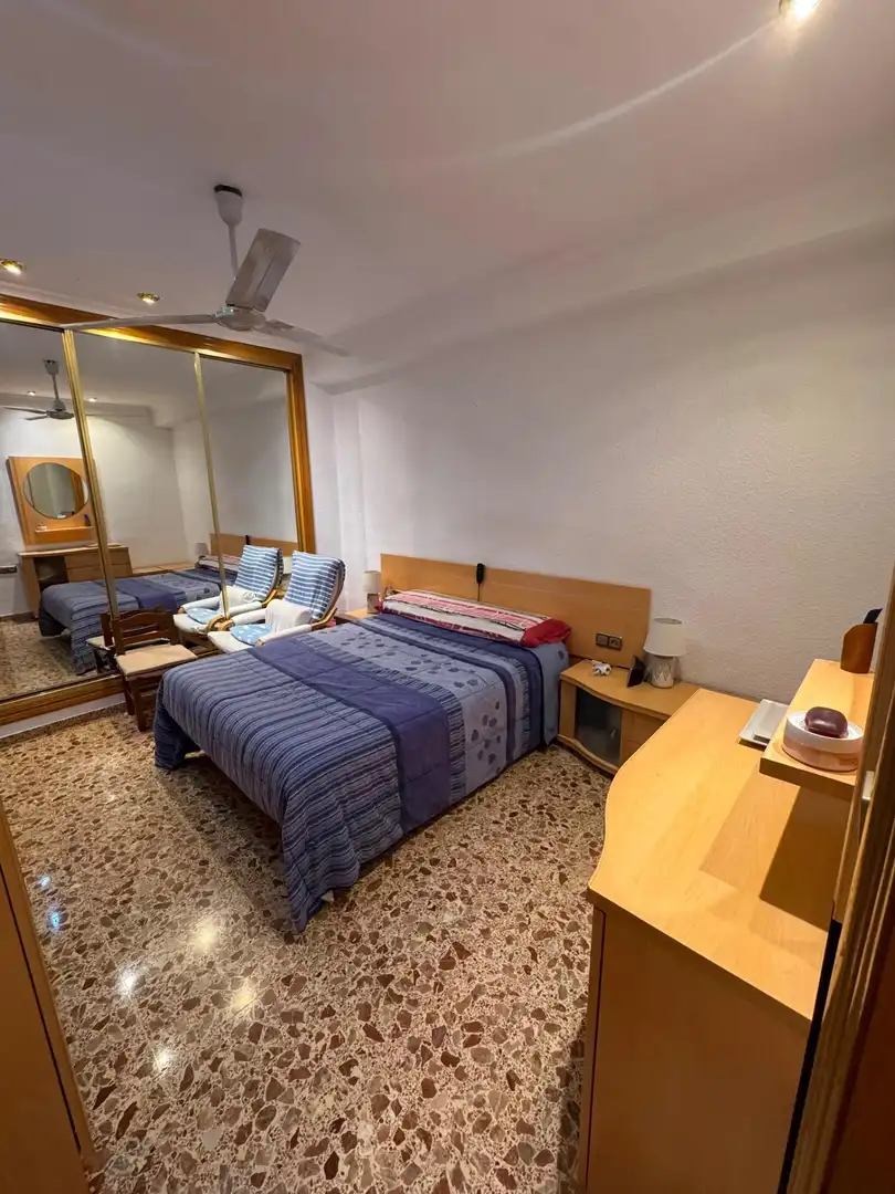 Bedroom of Flat for sale in Torrent  with Air Conditioner, Terrace and Furnished