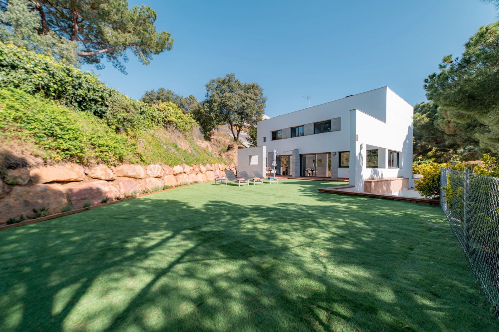 Jardín de Casa o chalet de alquiler en Sant Vicenç de Montalt con Aire acondicionado, Calefacción y Jardín privado