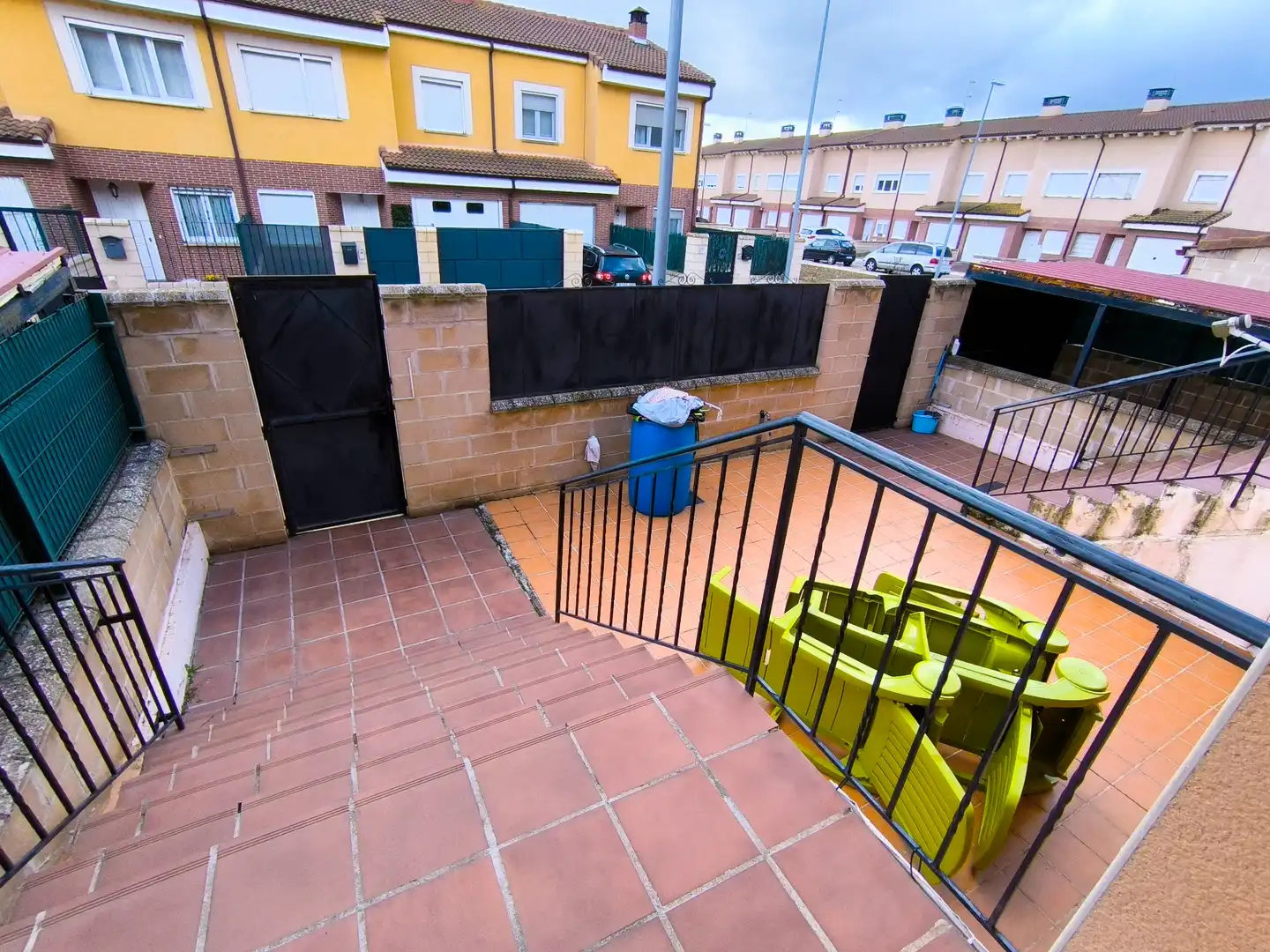 Vista exterior de Casa o xalet en venda en Magaz de Pisuerga amb Calefacció, Jardí privat i Terrassa