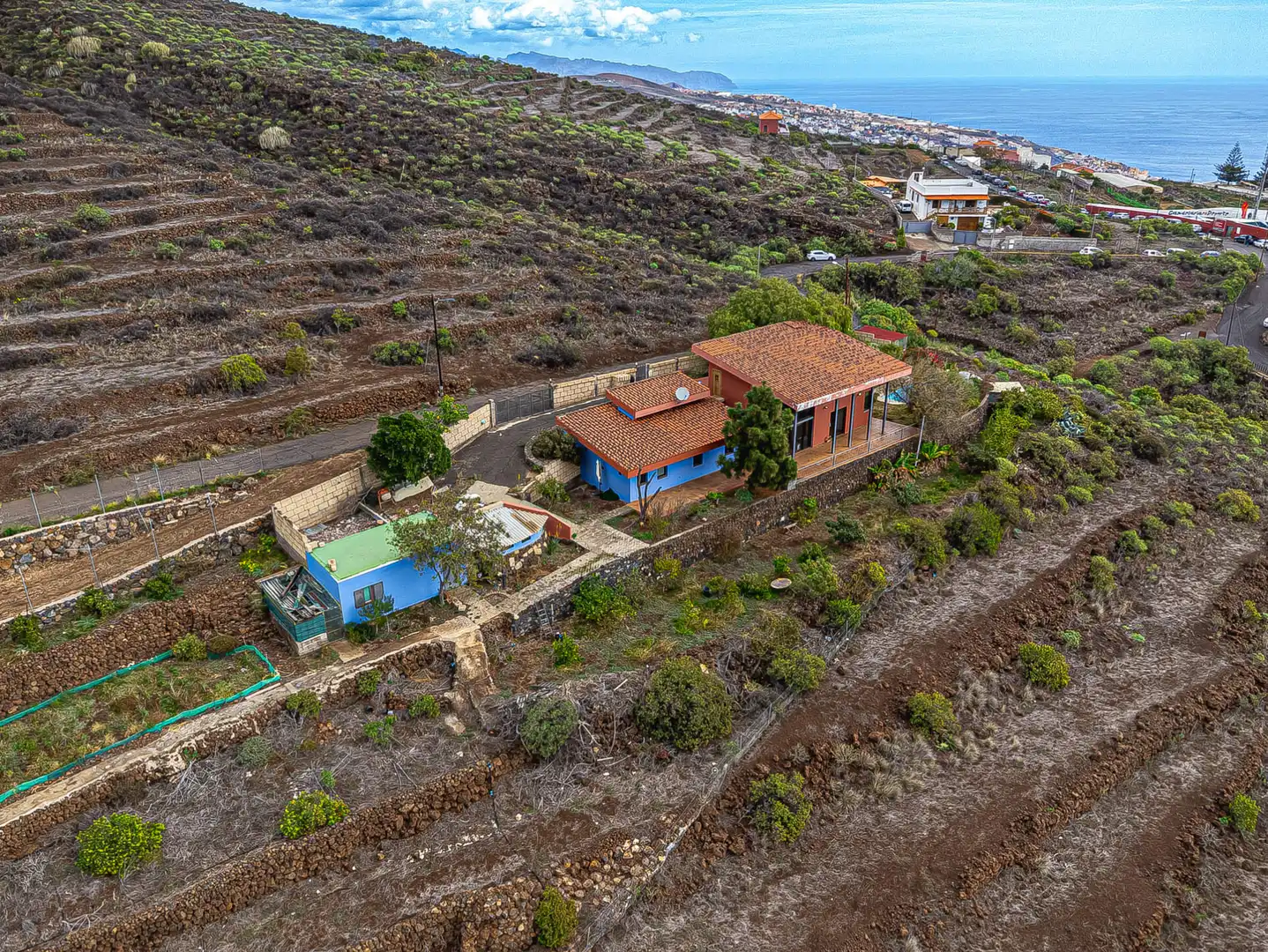 Vista exterior de Casa o chalet en venta en Candelaria con Jardín privado, Terraza y Trastero