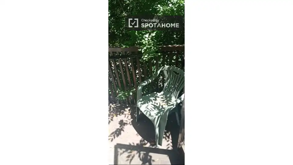 Balcony of Flat for share in Las Rozas de Madrid  with Air Conditioner, Heating and Furnished