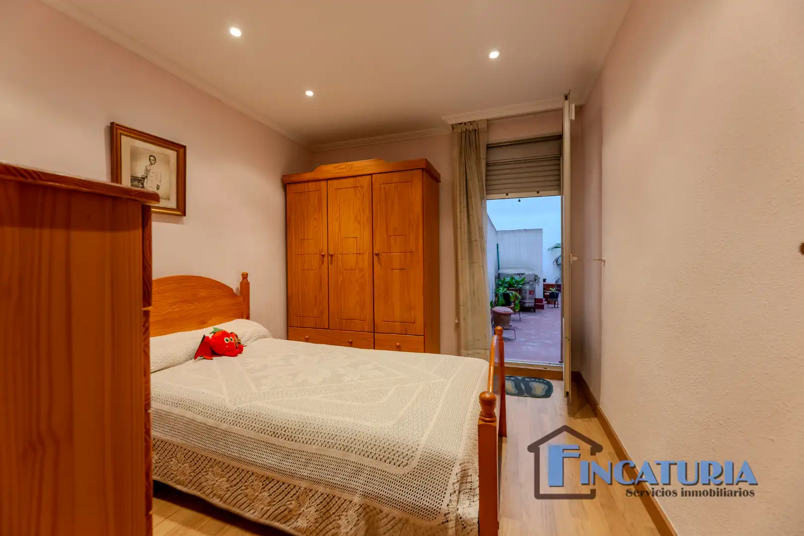 Schlafzimmer von Wohnung zum Verkauf in Mislata mit Klimaanlage, Parkett und Terrasse