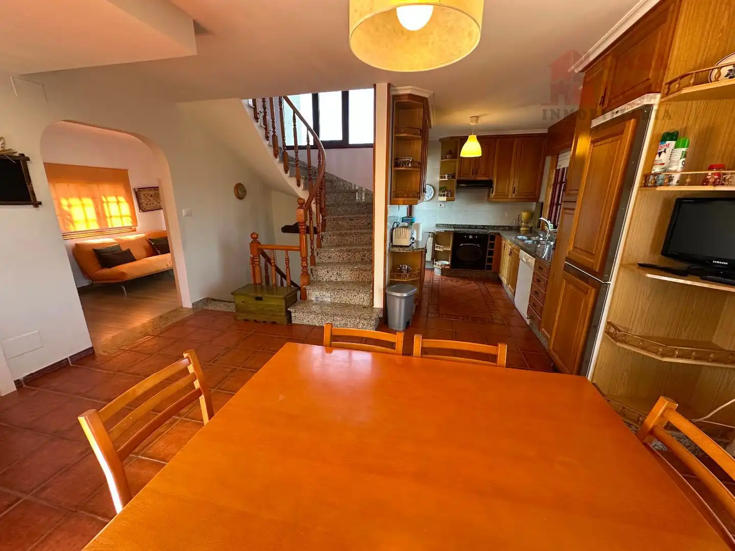Dining room of Houses for sale in Cangas   with Air Conditioner, Heating and Terrace