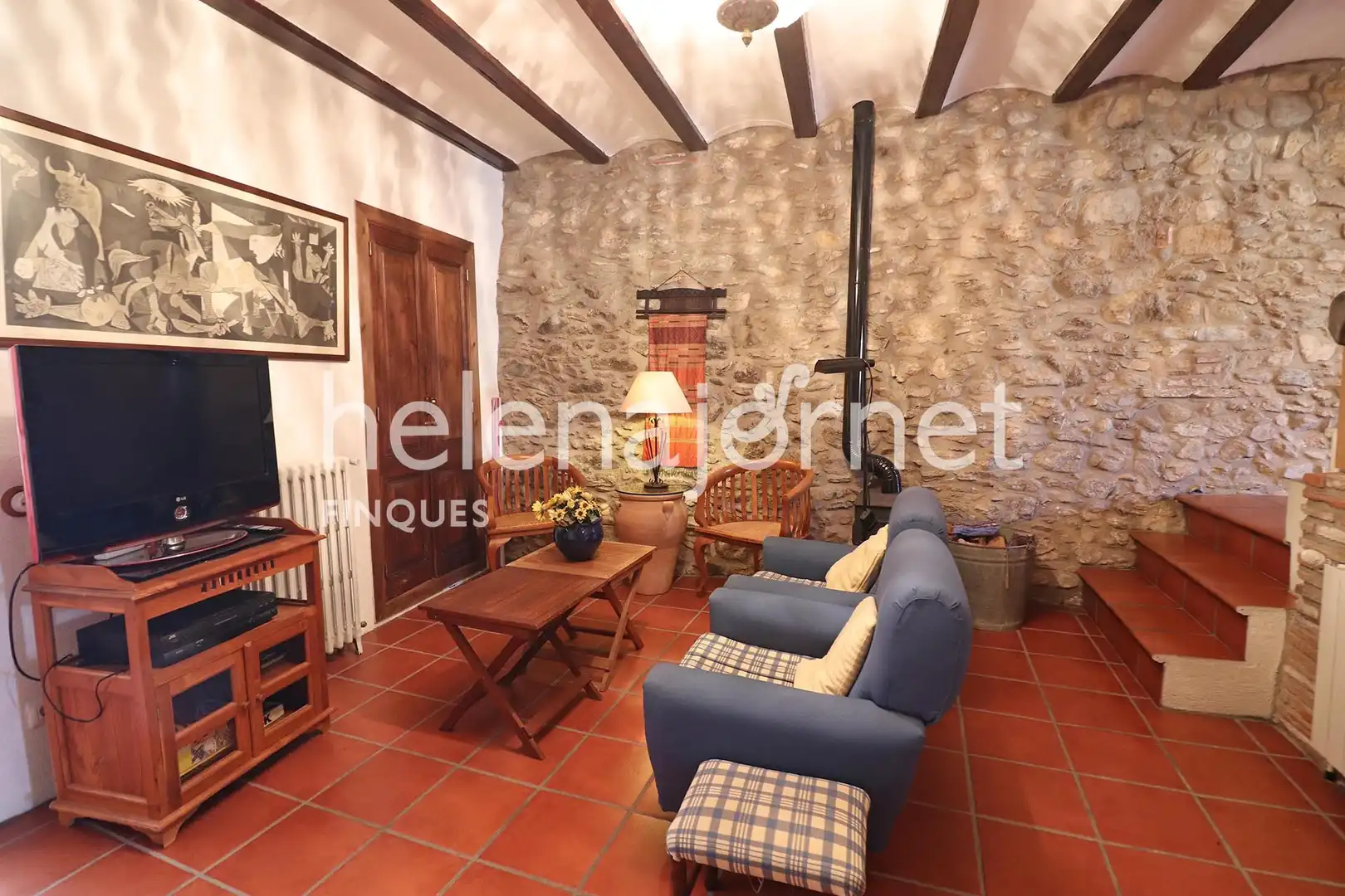Sala de estar de Casa adosada en venta en Calonge i Sant Antoni con Calefacción y Trastero