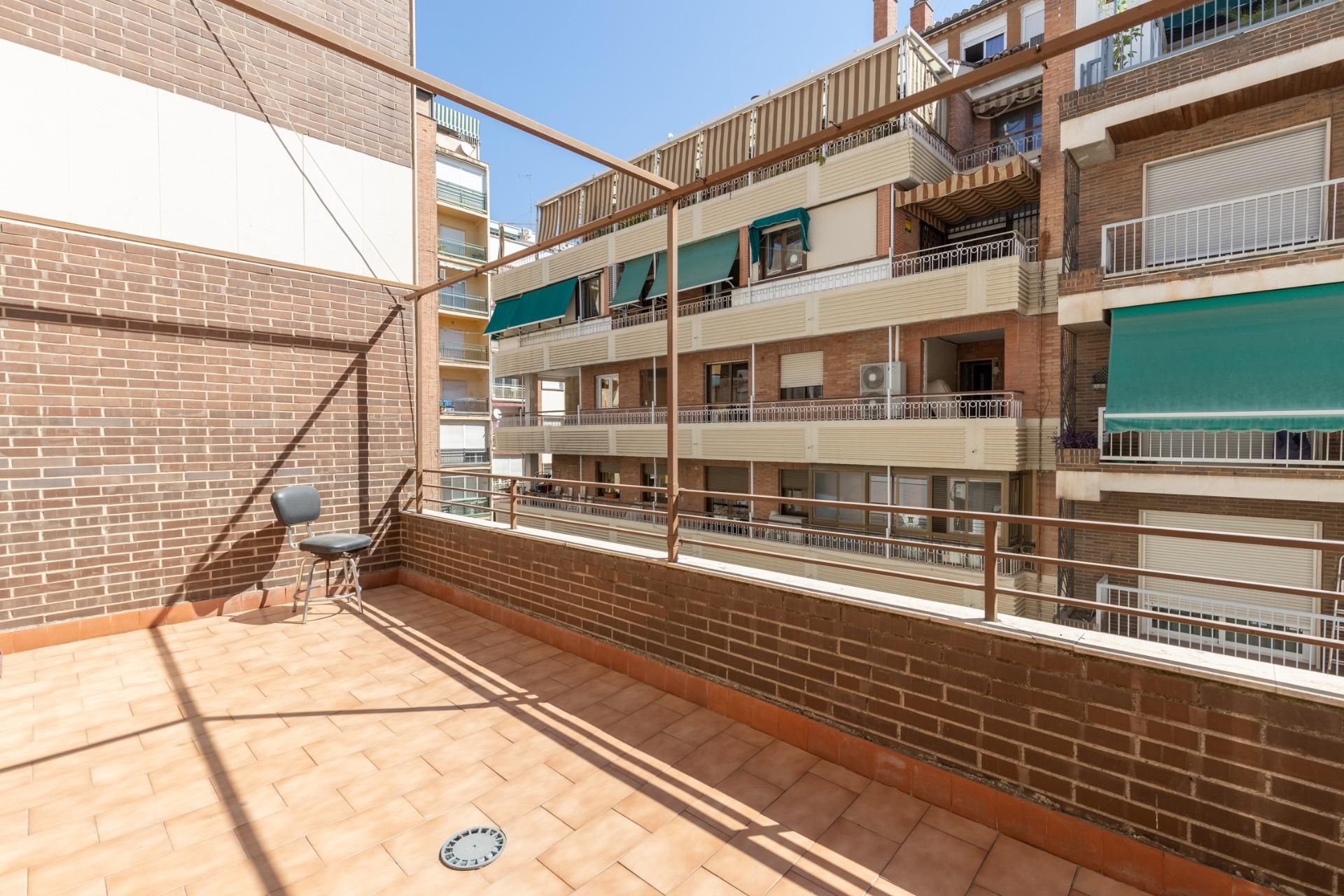 Terrace of Flat for sale in  Granada Capital  with Heating and Terrace
