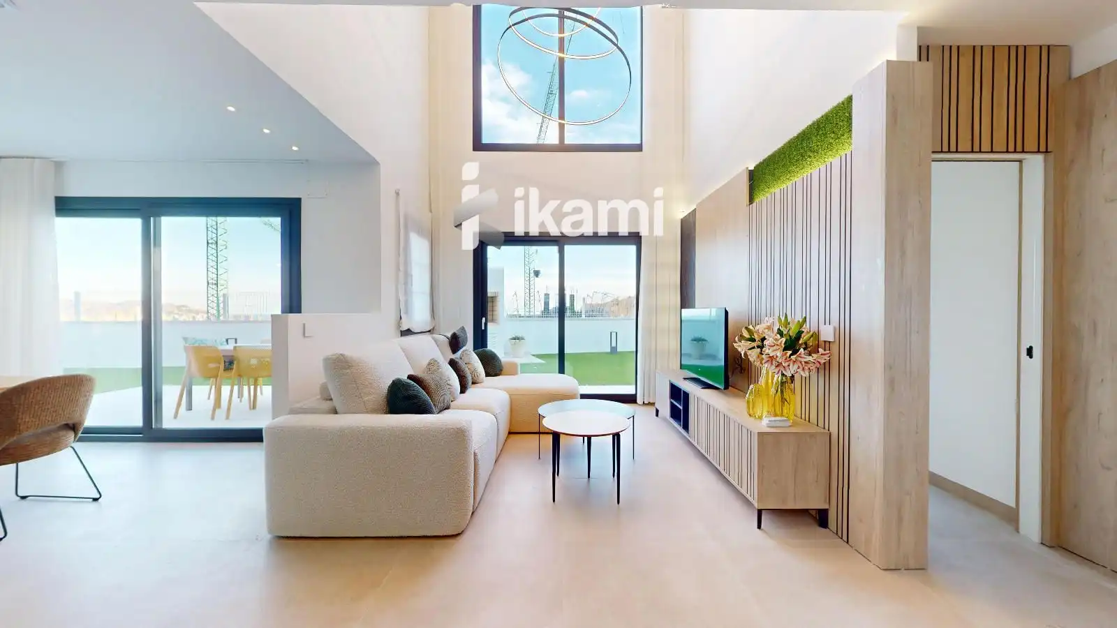 Living room of Houses for sale in Finestrat  with Air Conditioner, Heating and Swimming Pool