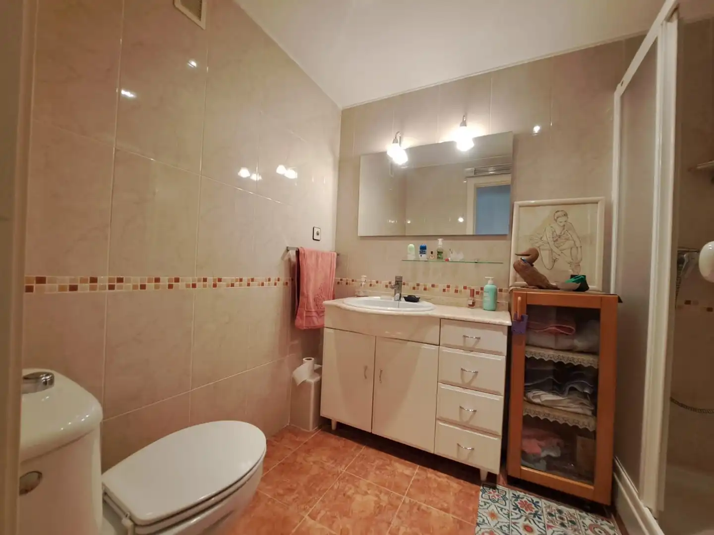 Badezimmer von Wohnung zum Verkauf in Murcia mit Klimaanlage, Heizung und Abstellraum