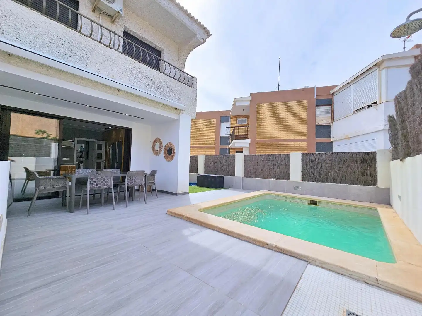 Piscina de Casa o xalet de lloguer en Cartagena amb Terrassa