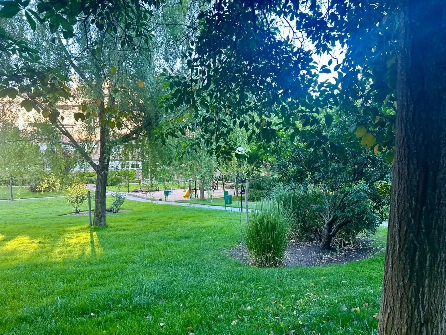 Jardí de Apartament de lloguer en Majadahonda amb Piscina i Sauna