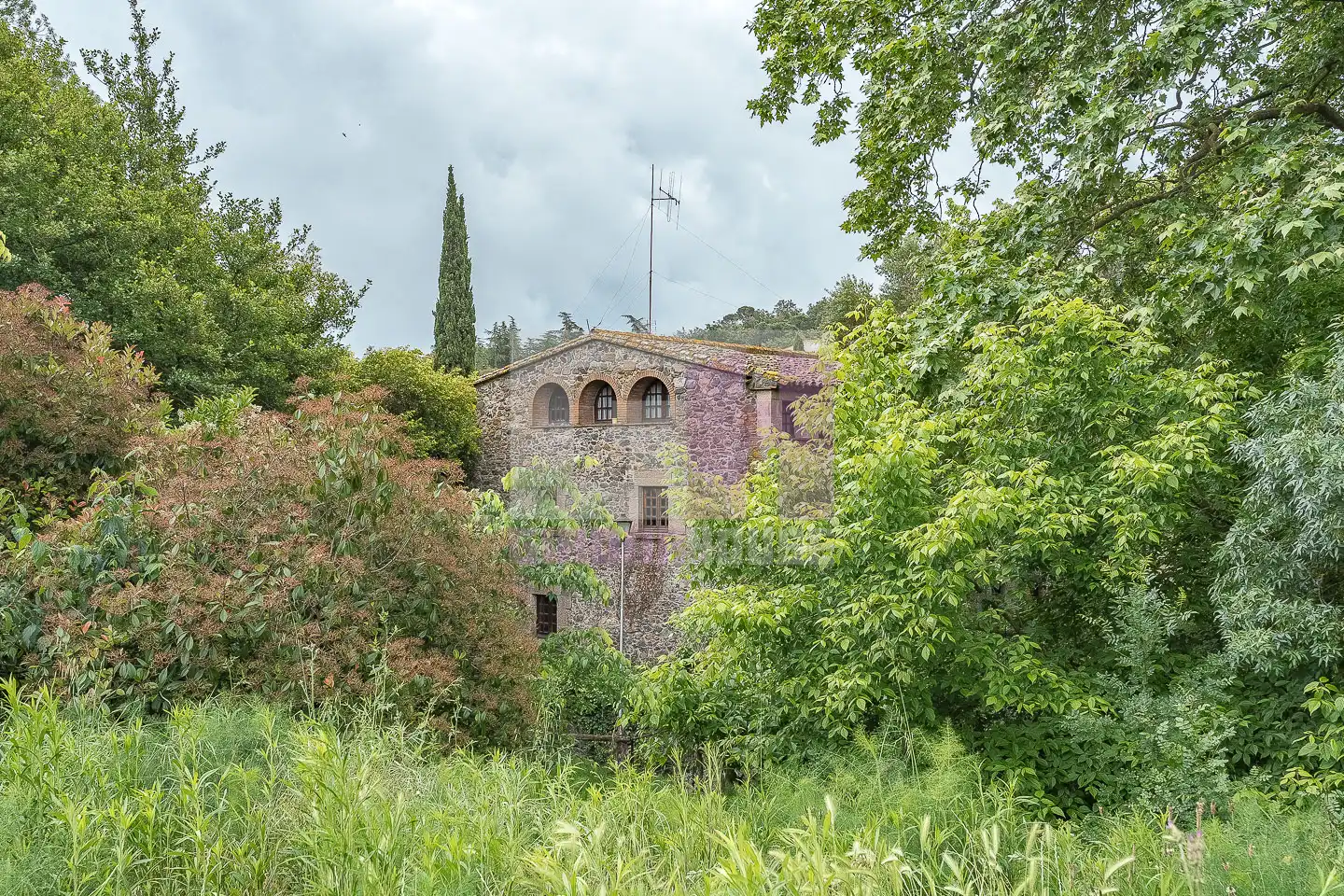 Exterior view of Houses for sale in Caldes de Malavella  with Air Conditioner, Heating and Private garden