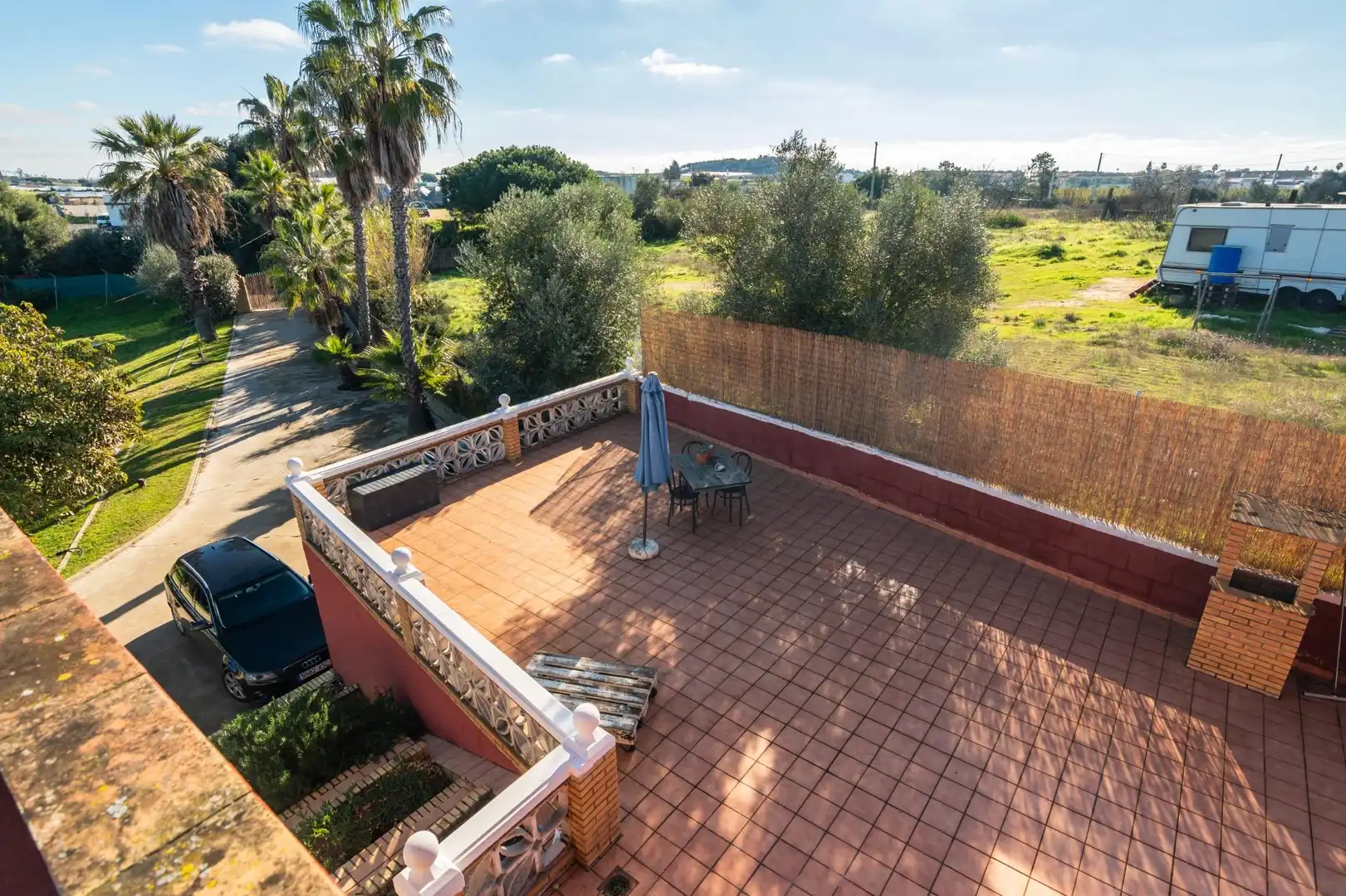 Terraza de Finca rústica en venta en Lepe con Calefacción, Jardín privado y Terraza