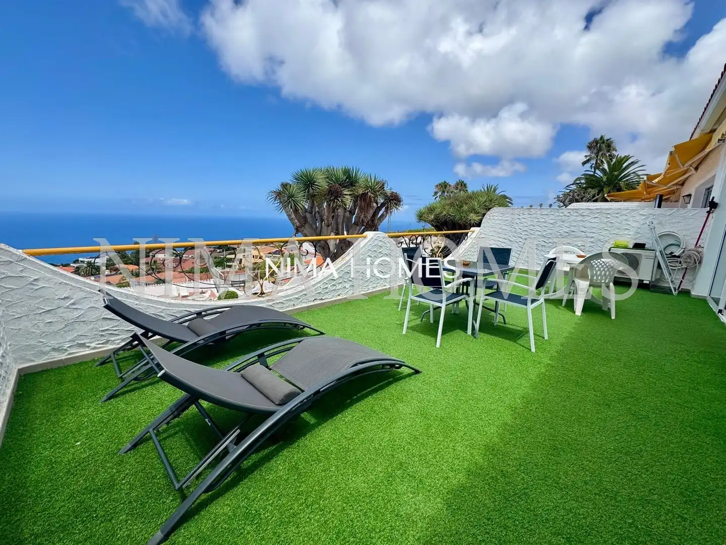 Terrace of Apartments for sale in Tacoronte  with Air Conditioner, Terrace and Alarm