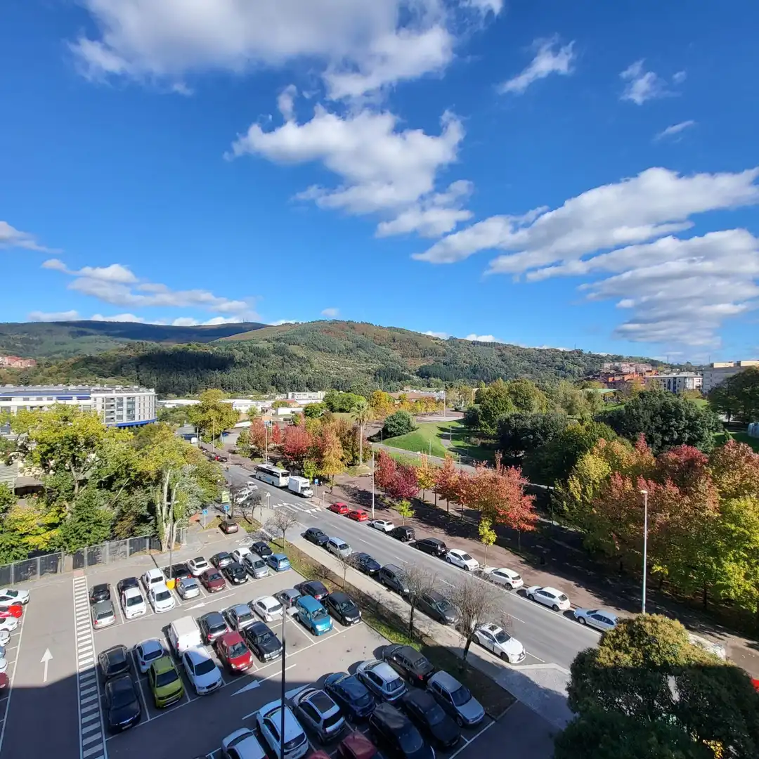 Vista exterior de Piso en venta en Basauri  con Calefacción, Terraza y Trastero