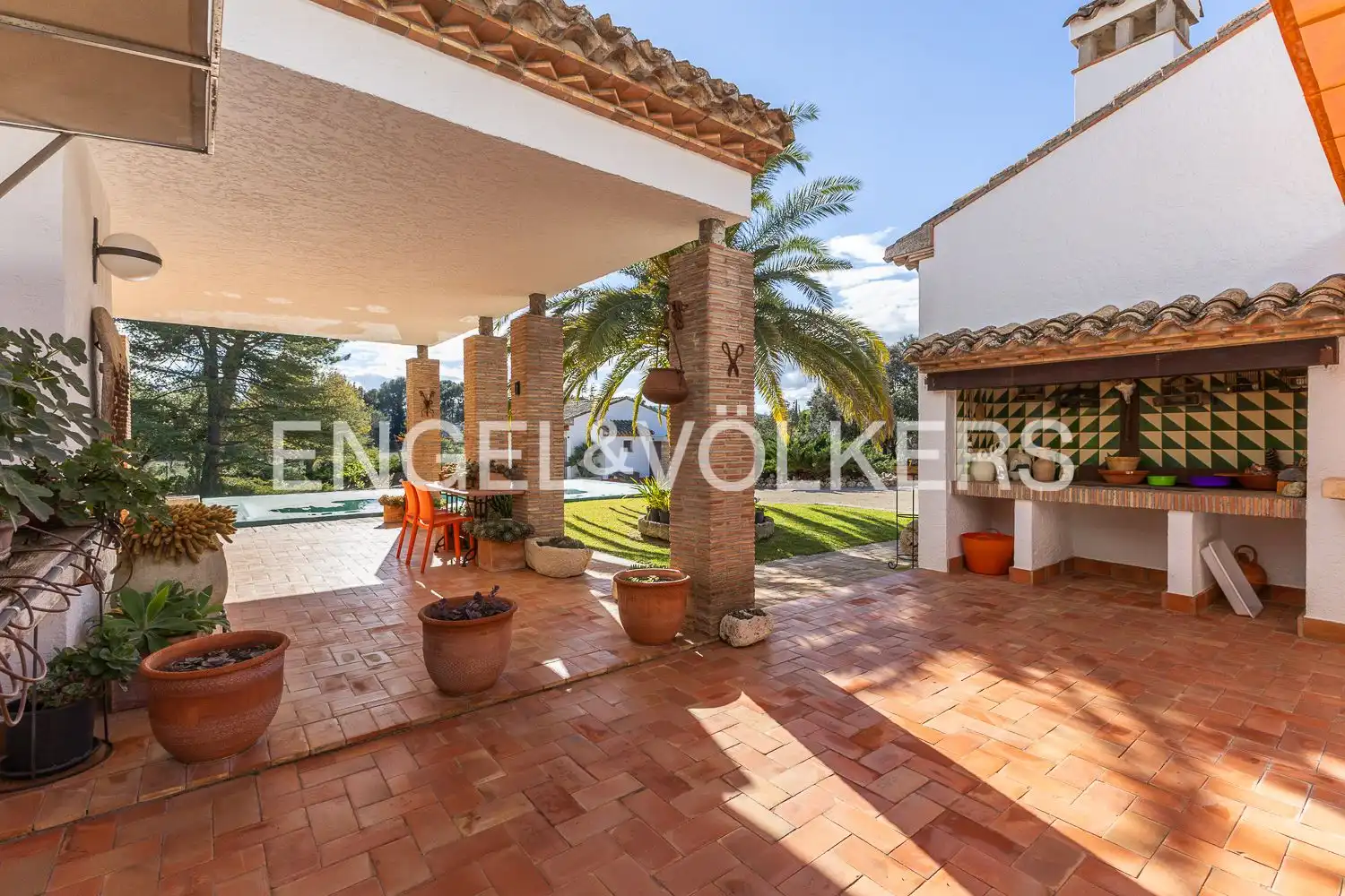 Terrassa de Casa o xalet en venda en Ontinyent amb Aire condicionat, Calefacció i Jardí privat