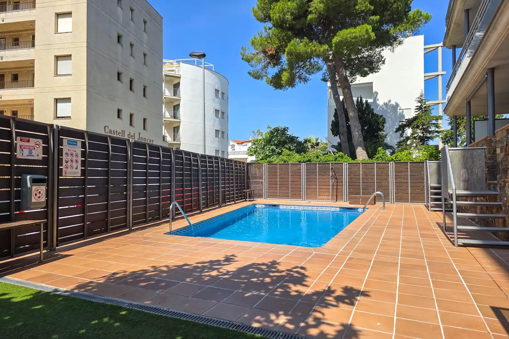 Swimming pool of Apartments for sale in Roses  with Heating and Swimming Pool