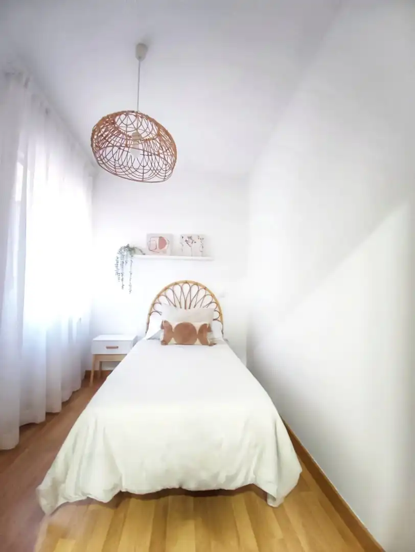 Schlafzimmer von Wohnung zur Miete in Alcázar de San Juan mit Klimaanlage, Heizung und Terrasse