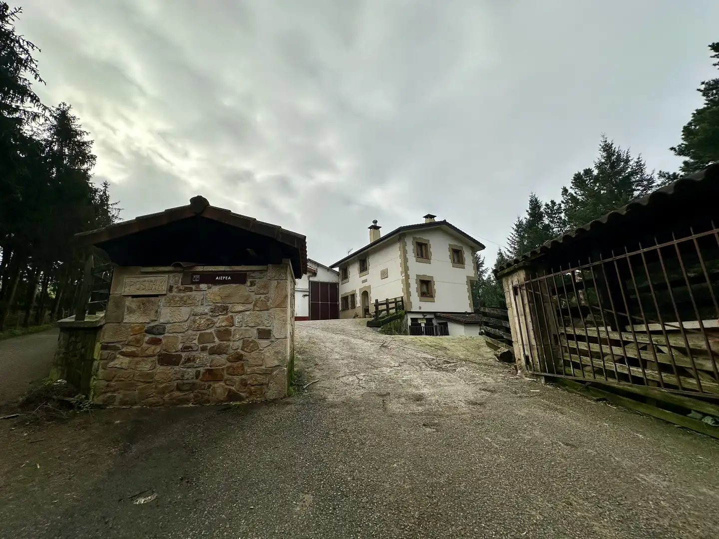 Vista exterior de Finca rústica en venta en Olaberria con Calefacción, Jardín privado y Trastero