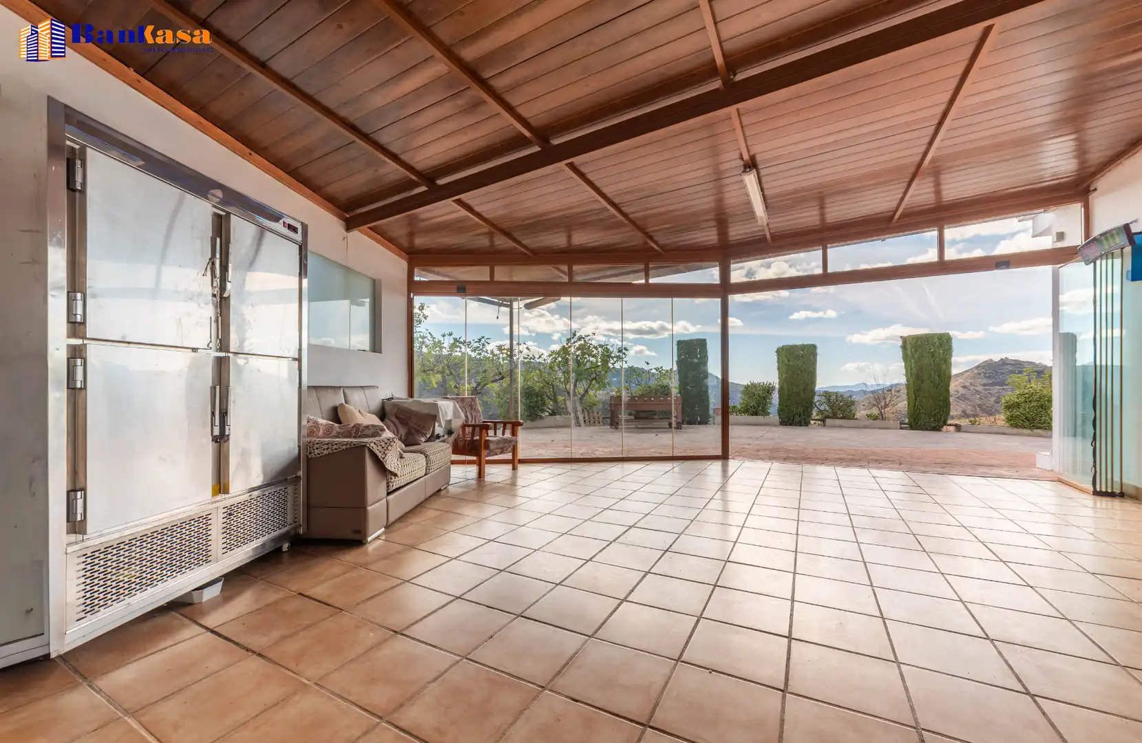 Terraza de Casa o chalet en venta en Casabermeja con Jardín privado, Piscina y Amueblado