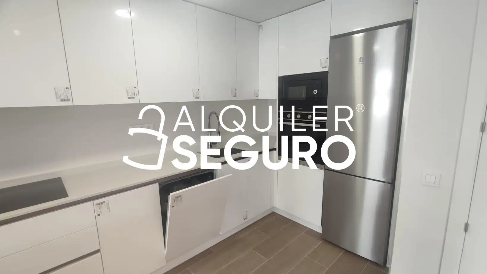 Cuina de Pis de lloguer en Tres Cantos amb Aire condicionat, Calefacció i Terrassa