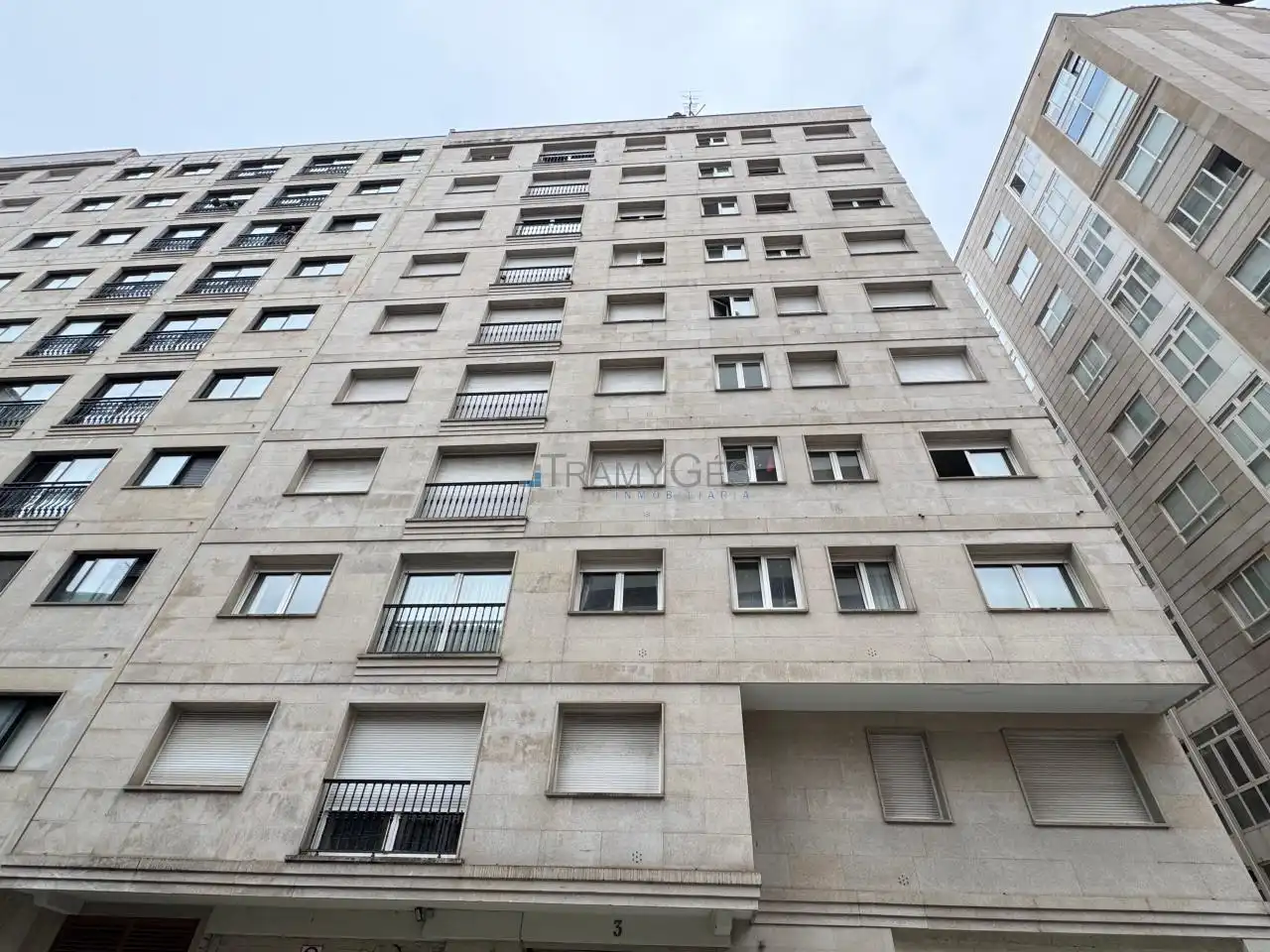 Exterior view of Flat for sale in Vigo   with Heating and Parquet flooring