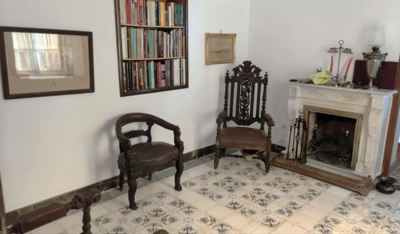 Sala d'estar de Finca rústica en venda en Villajoyosa / La Vila Joiosa amb Terrassa i Balcó