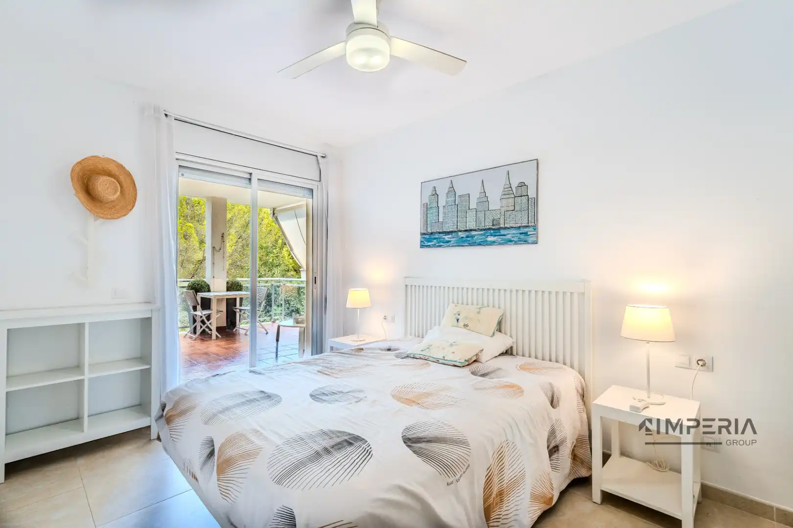 Schlafzimmer von Wohnung zum Verkauf in L'Ametlla de Mar  mit Klimaanlage, Heizung und Terrasse
