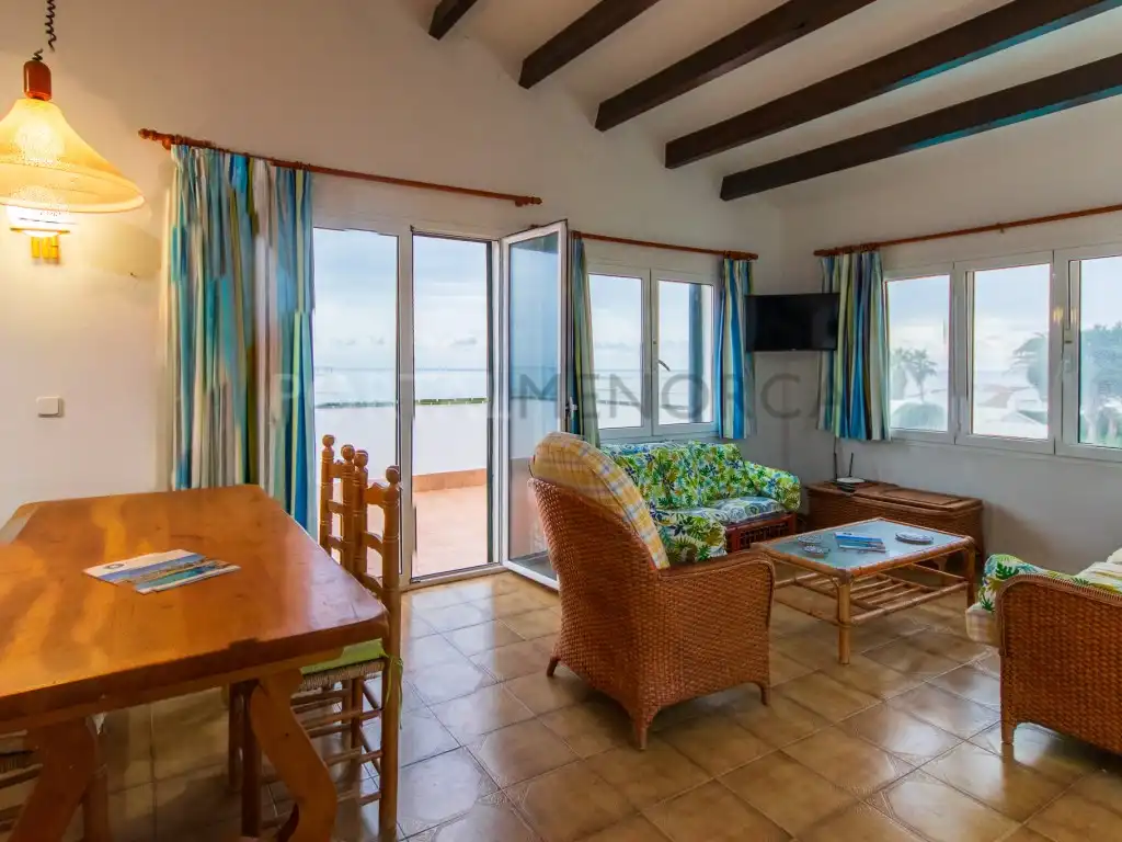 Sala d'estar de Casa o xalet en venda en Sant Lluís amb Terrassa i Piscina
