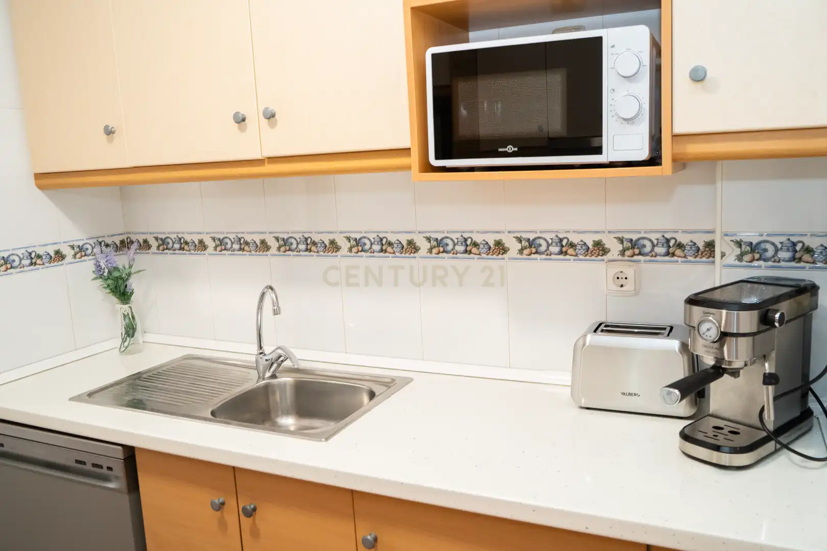 Cocina de Planta baja de alquiler en Elche / Elx con Aire acondicionado y Piscina comunitaria