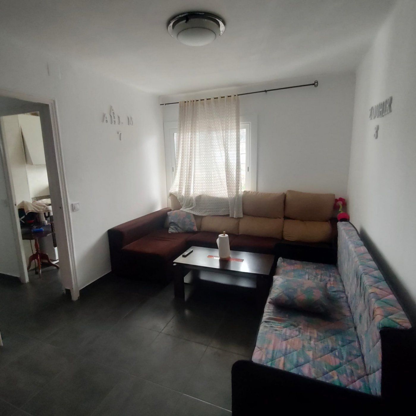 Sala d'estar de Pis en venda en Manresa amb Balcó