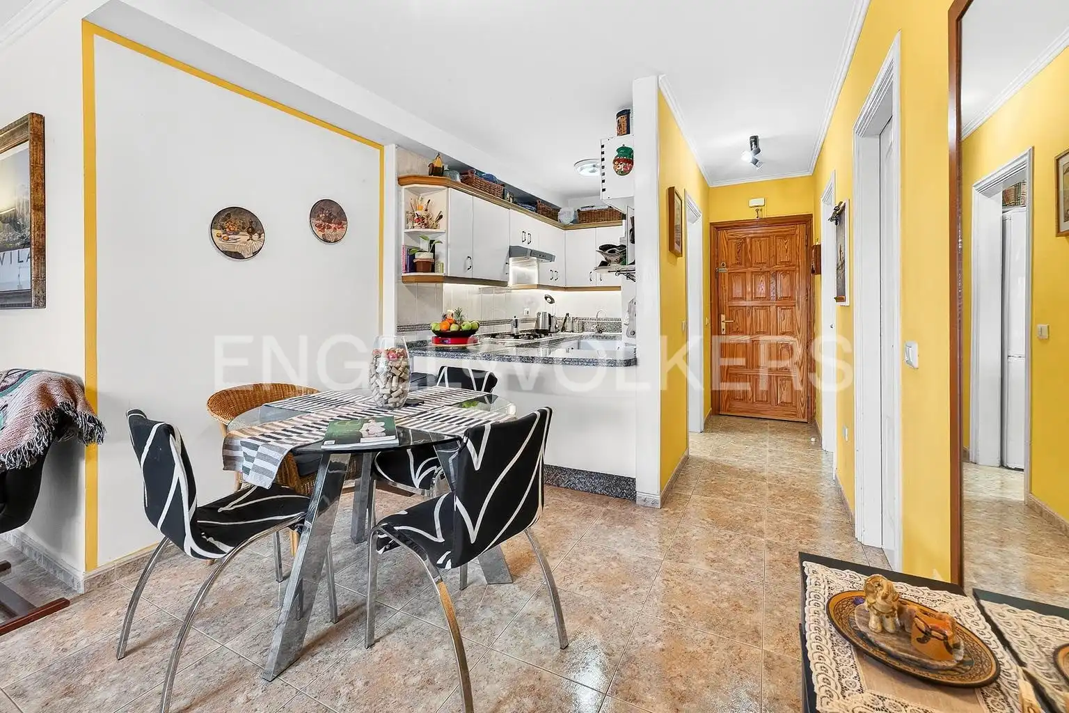 Kitchen of Flat for sale in Granadilla de Abona  with Furnished