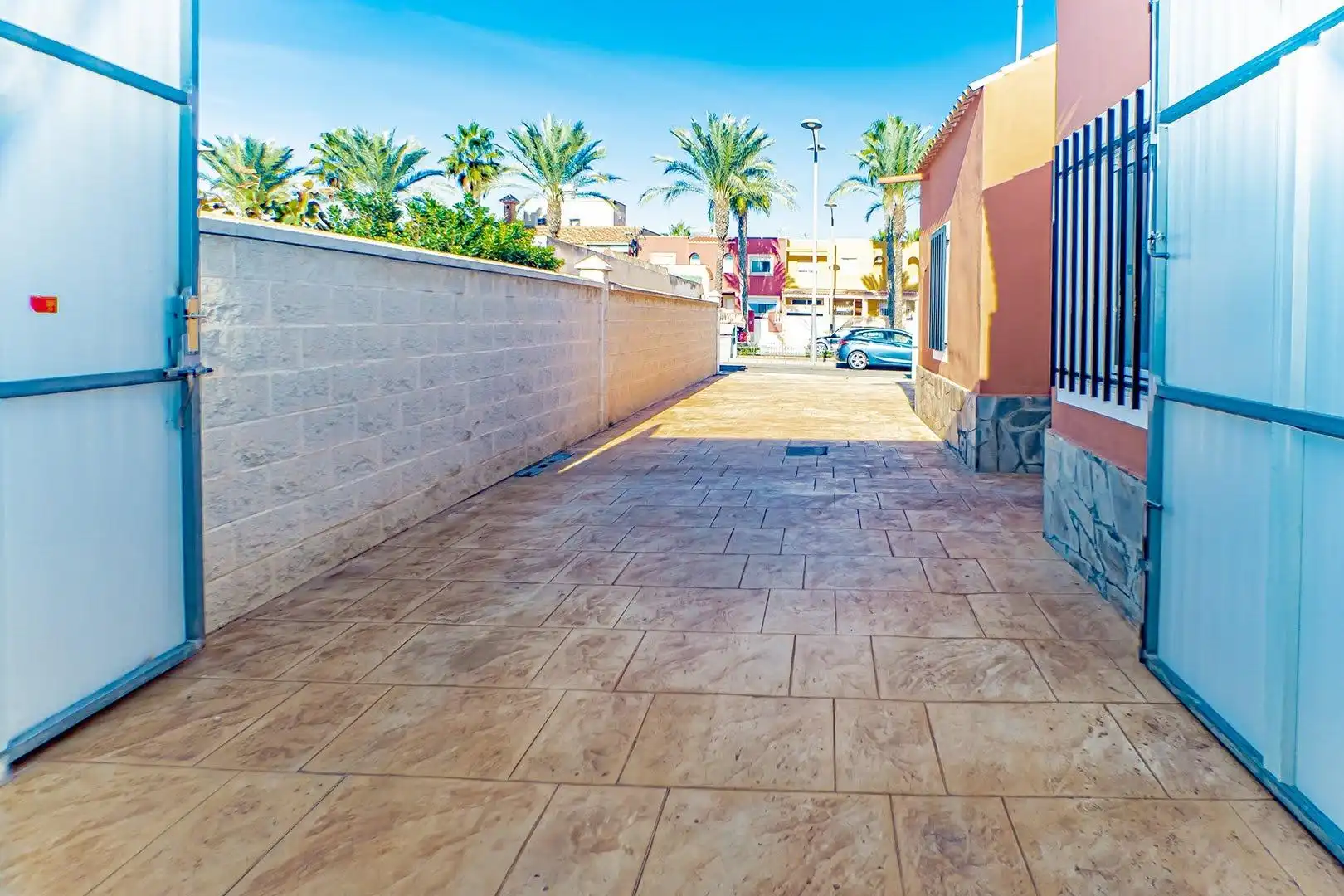 Terraza de Casa o chalet en venta en Roquetas de Mar con Aire acondicionado, Calefacción y Jardín privado
