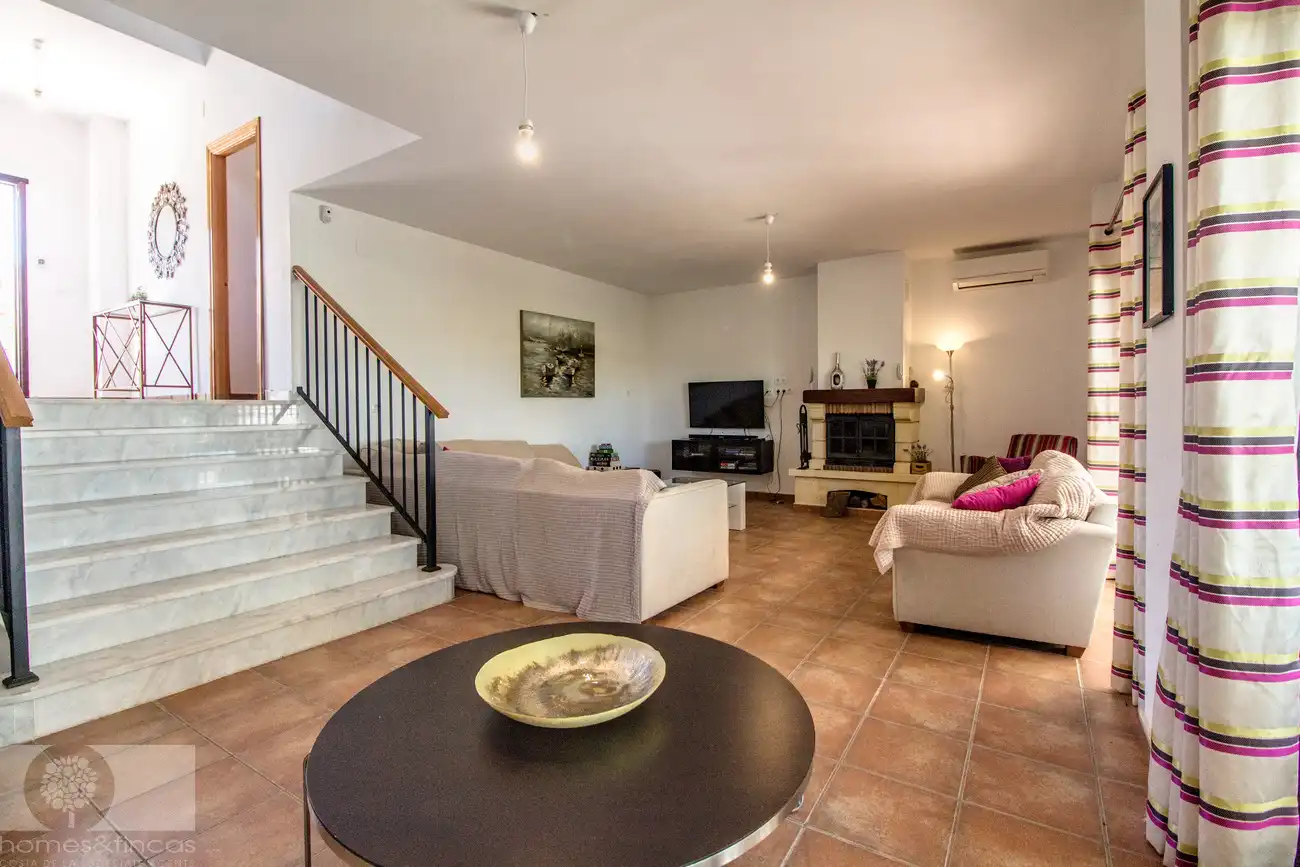 Living room of Houses for sale in Ayamonte  with Air Conditioner, Private garden and Terrace