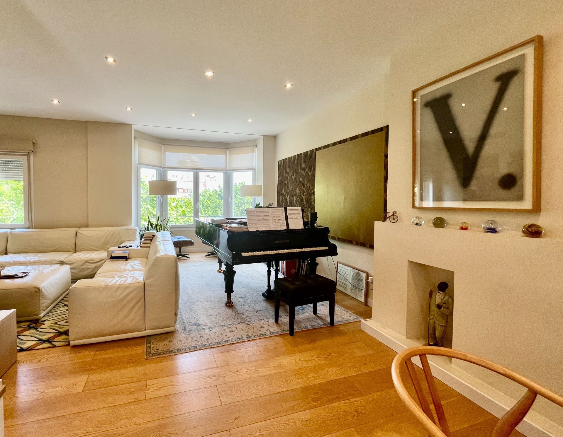 Living room of Apartment for sale in  Palma de Mallorca  with Air Conditioner, Heating and Terrace
