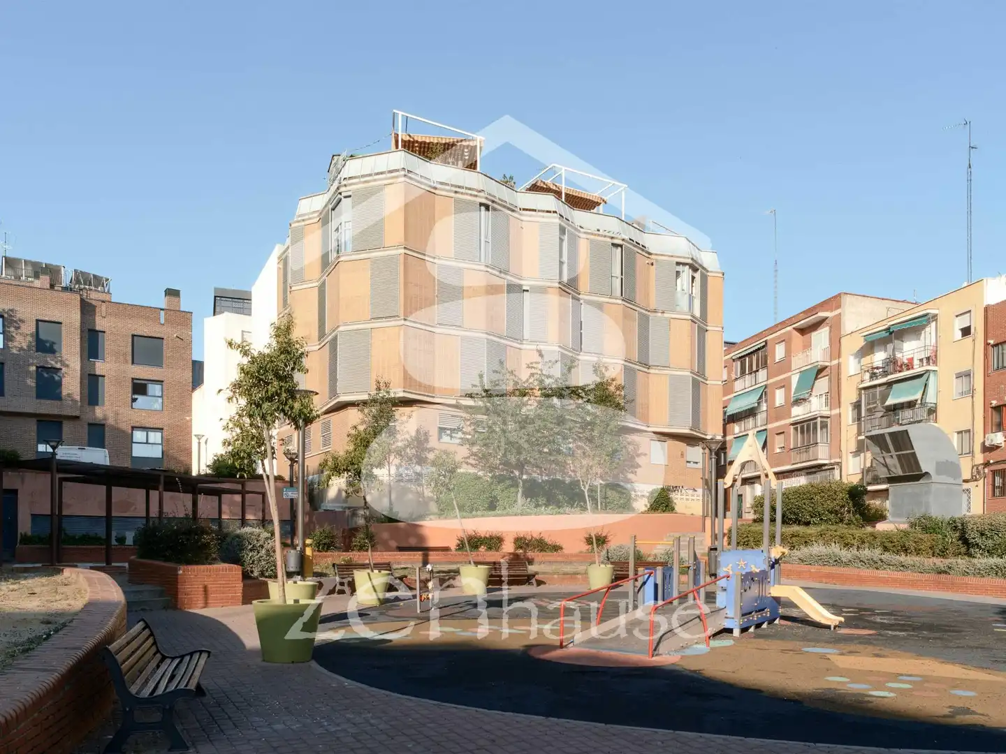 Vista exterior de Pis en venda en Alcobendas amb Aire condicionat, Calefacció i Terrassa
