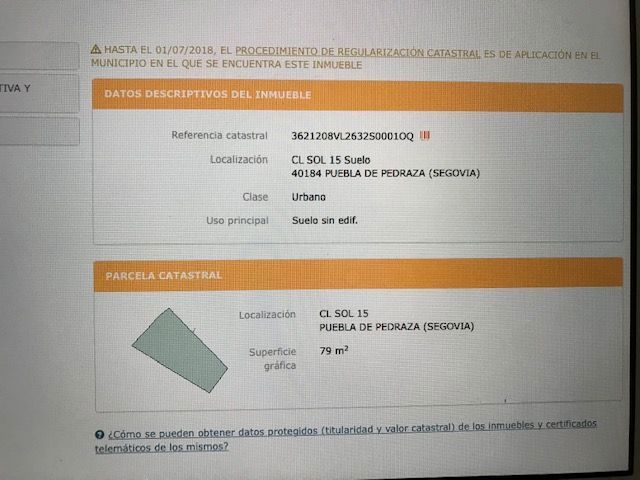 Residential for sale in Puebla de Pedraza