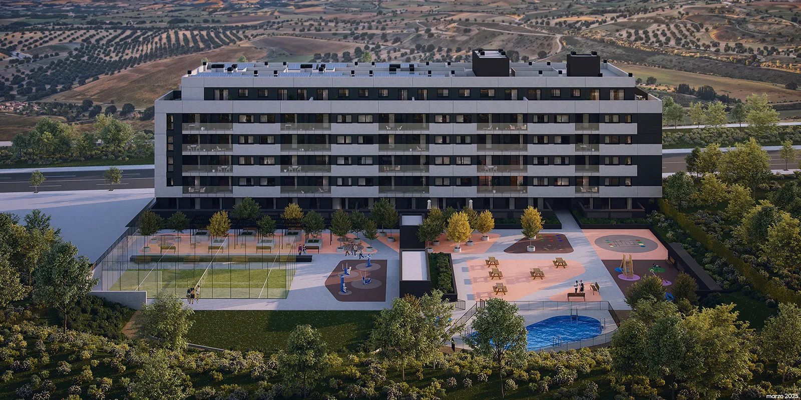 Vista exterior de Planta baixa en venda en Guadalajara Capital amb Calefacció, Terrassa i Traster