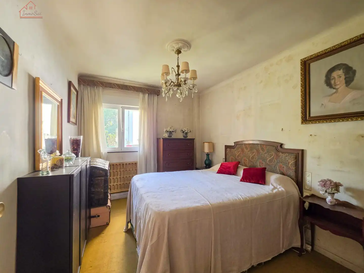 Bedroom of Flat for sale in Madrid  with Heating and Furnished
