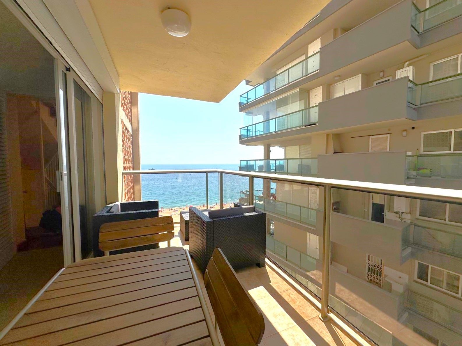 Terrace of Flat for sale in Castell-Platja d'Aro  with Heating and Furnished