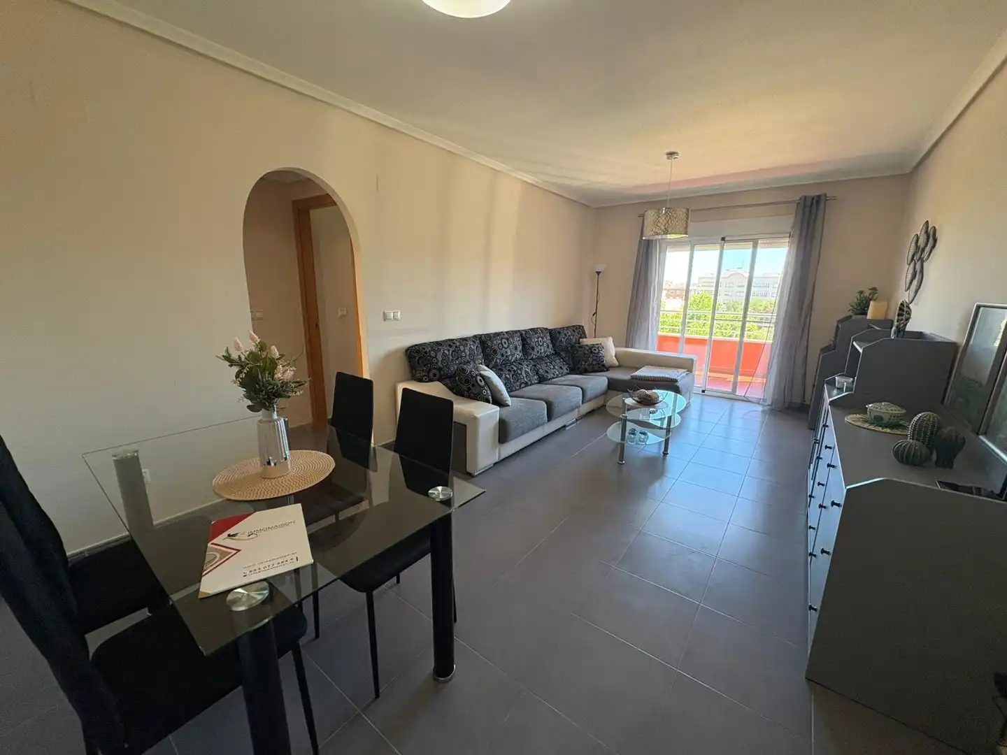 Sala de estar de Apartamento en venta en Almoradí con Aire acondicionado, Calefacción y Terraza