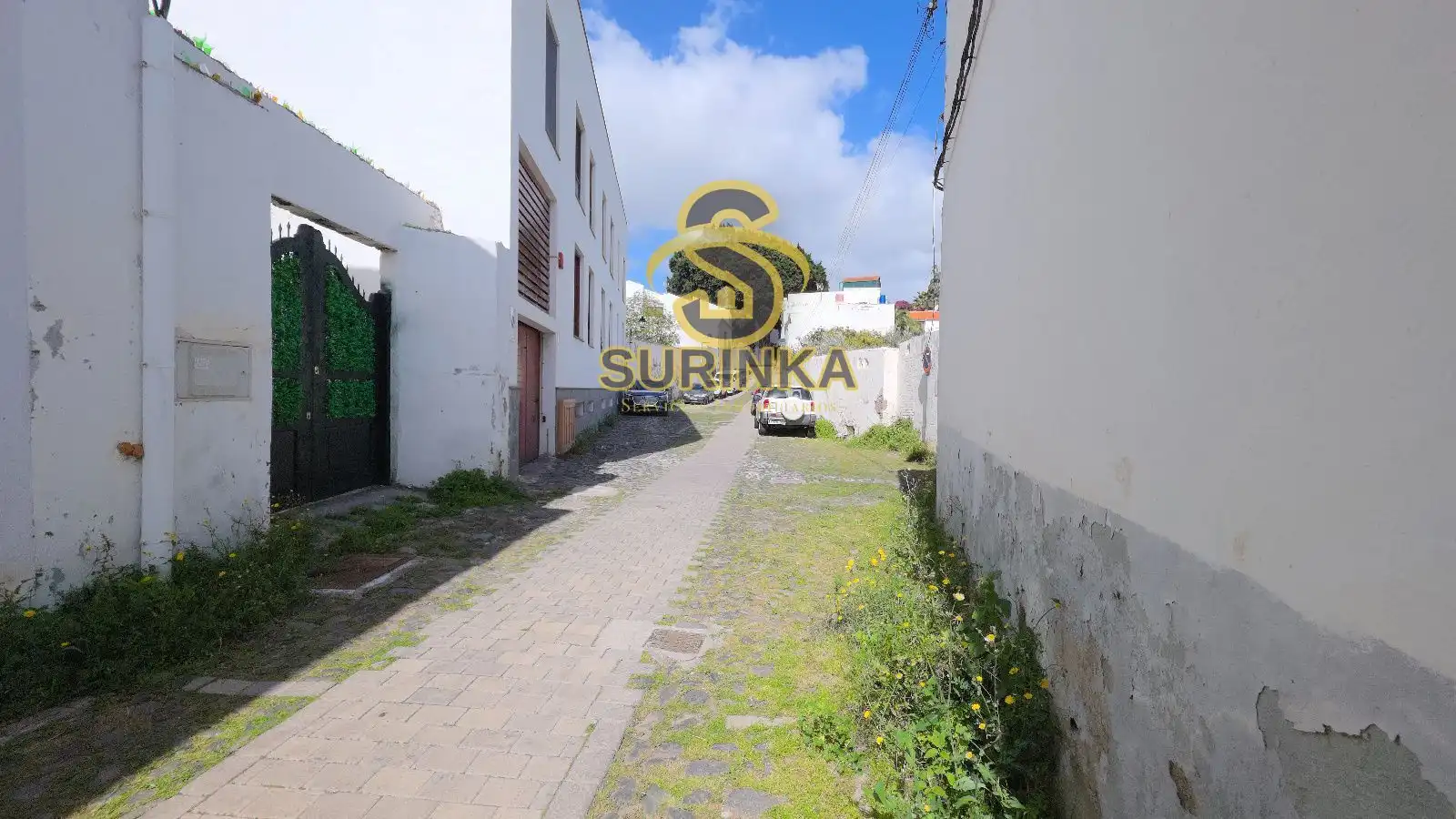 Vista exterior de Casa adosada en venta en Telde