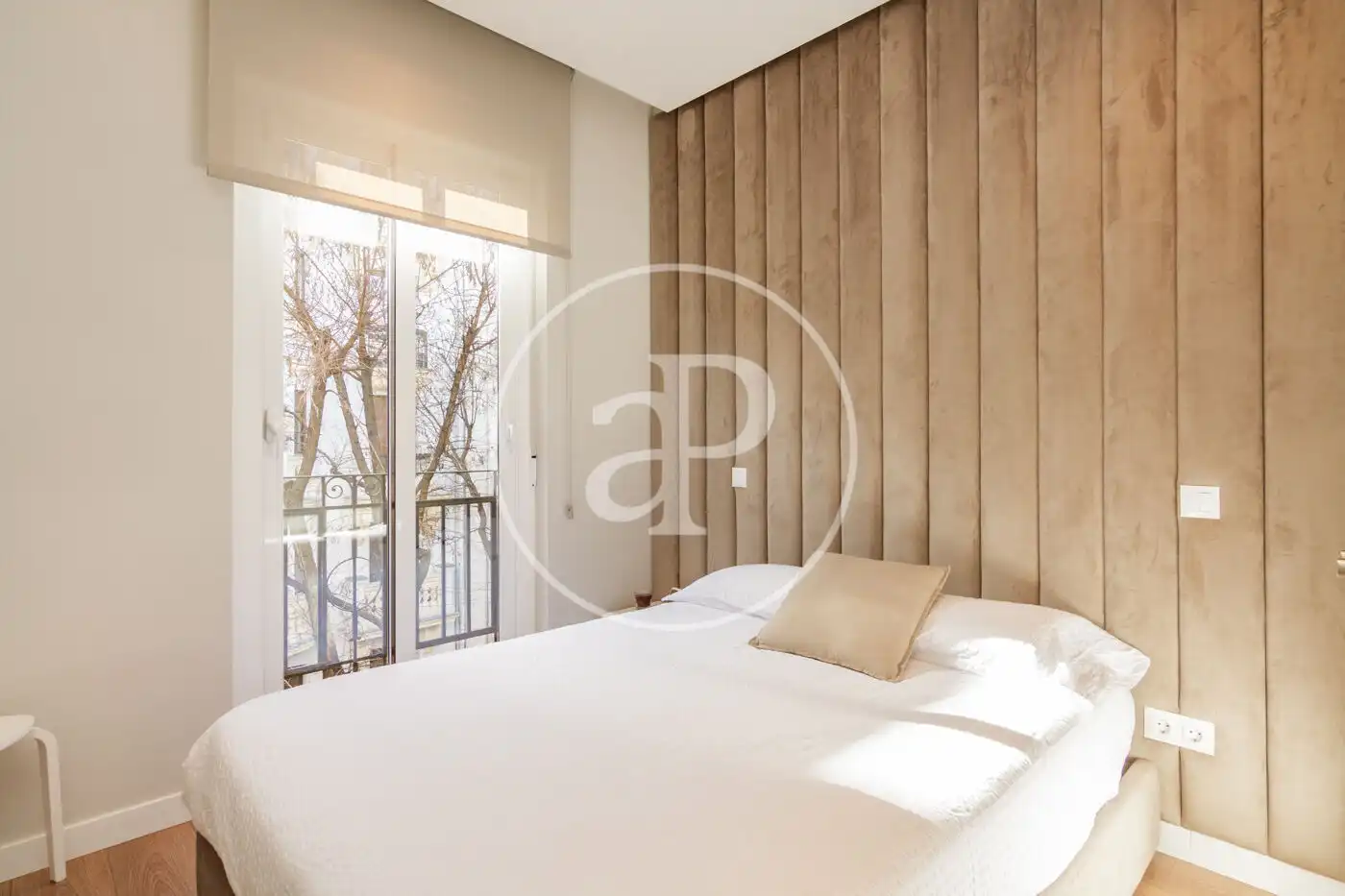Bedroom of Flat for sale in Barrio de Salamanca