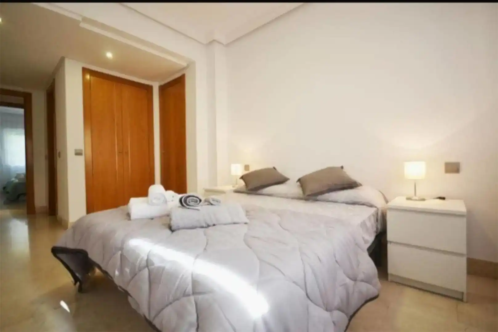 Bedroom of Flat for rent in Torrequebrada