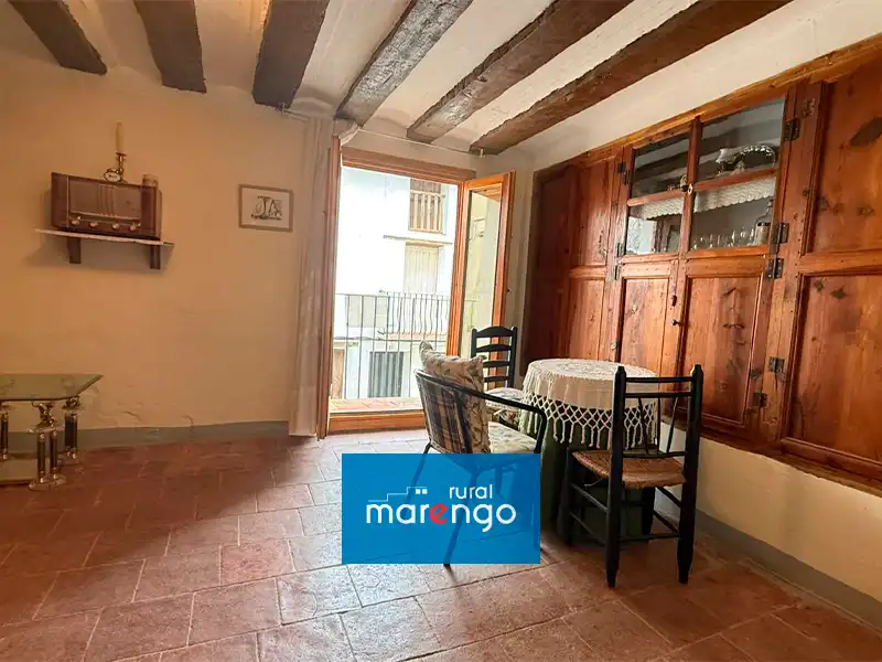 Vista exterior de Casa adosada en venta en Morella con Trastero y Amueblado