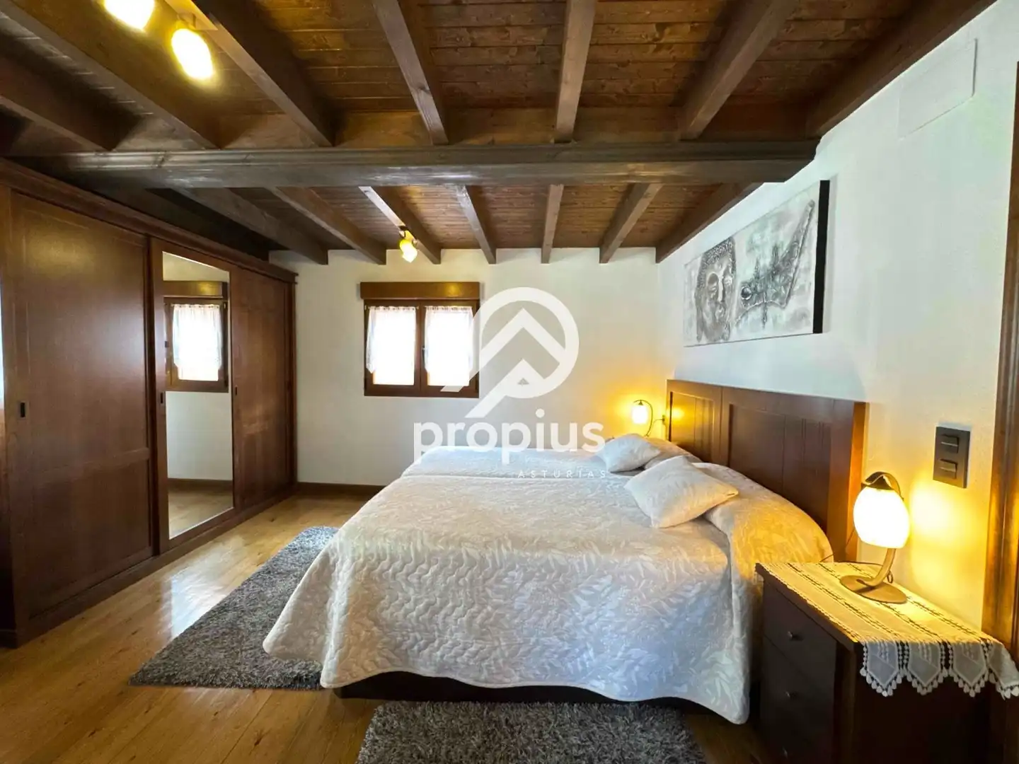 Habitación de Casa o chalet en venta en Parres con Calefacción, Jardín privado y Parquet