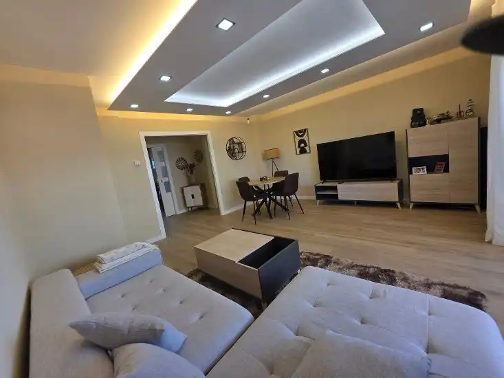 Living room of Flat for sale in La Manga del Mar Menor  with Furnished, Alarm and Community pool