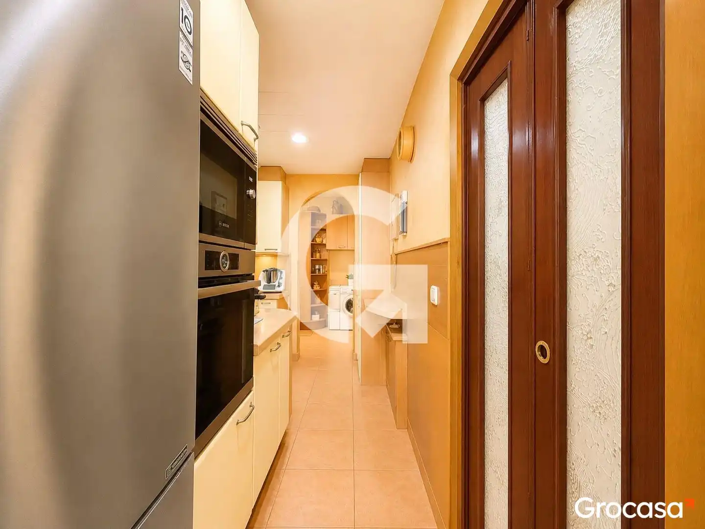 Kitchen of Flat for sale in Barcelona  with Air Conditioner, Heating and Terrace