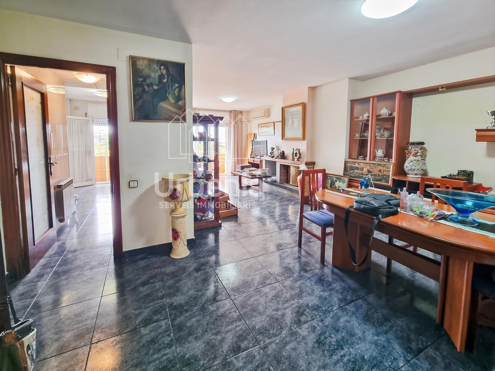 Living room of Flat for sale in Mataró  with Air Conditioner, Heating and Terrace